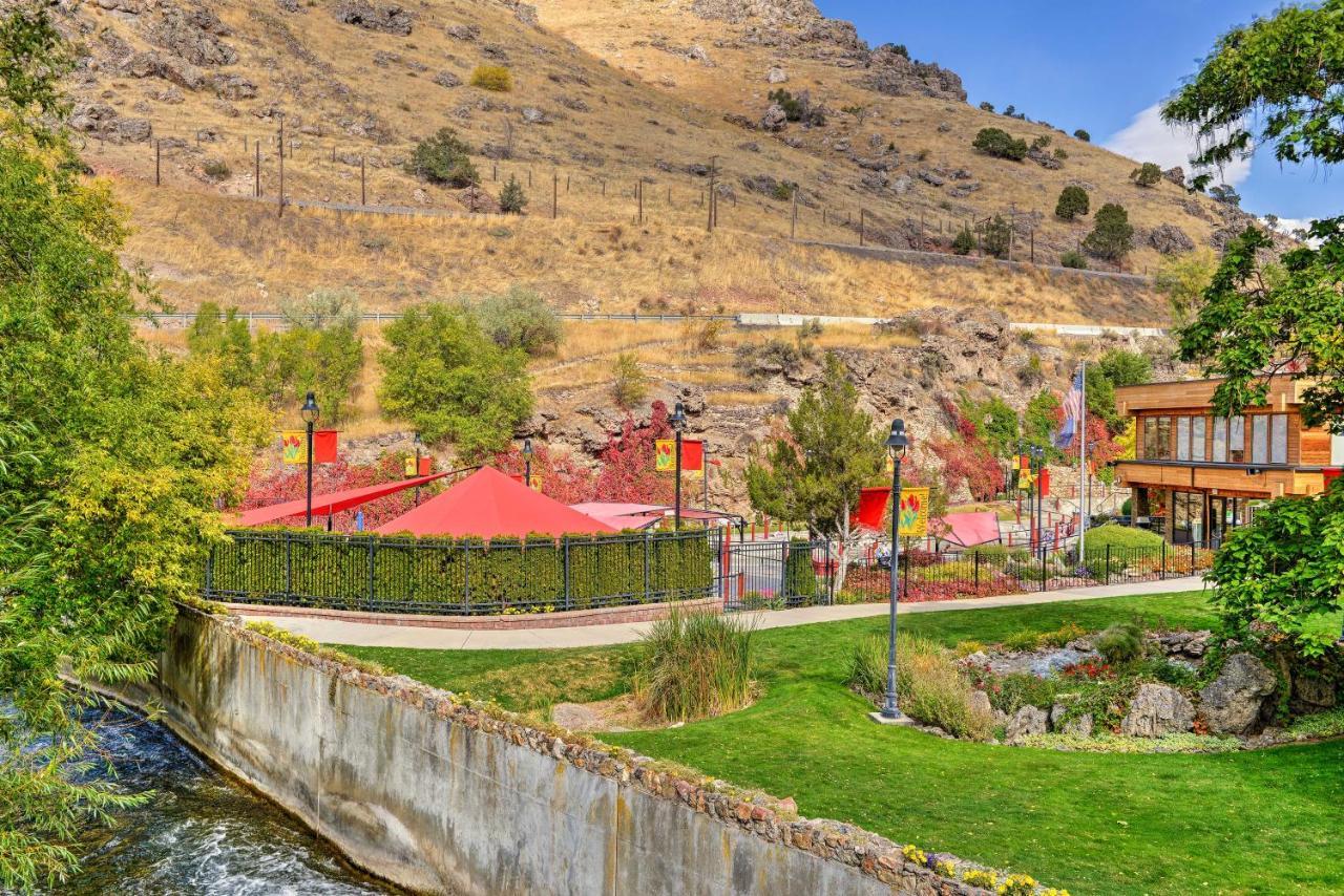 Lava Hot Springs Studio With Views, Walk To River Exterior foto